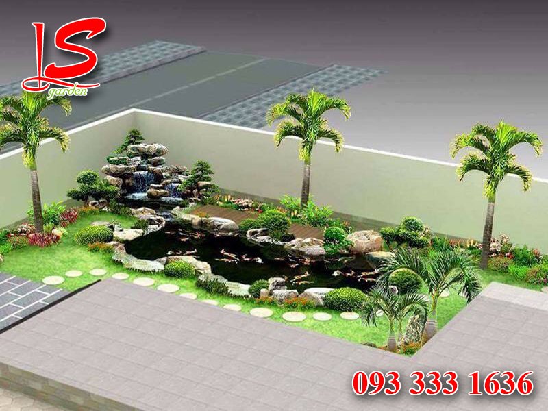 Hồ Cá Koi Tại Quận 7